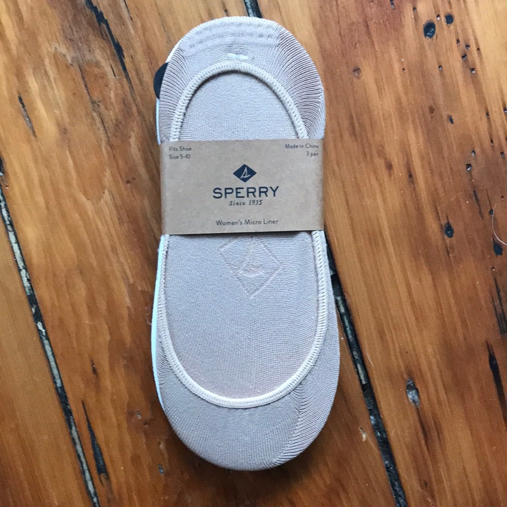 NWT Sperry No Show Socks